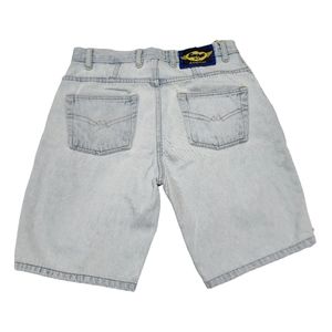 Vintage 90s Garage USA 100% Cotton Lightwash Jorts Size 33 with Tag Error